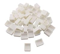 Aquarelle Peinture Pan,100 pcs Plastique Casseroles Vides Palette Aquarelle,Aquarelle Pots Boite pour de l'art, Huile ou Acrylique (Casserole Demi)
