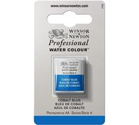 Aquarelle Professionnelle Extra-Fine - 1/2 Godet - Bleu de Cobalt - Winsor Et Newton Bleu
