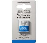 Aquarelle Professionnelle Extra-Fine - 1/2 Godet - Bleu de Cobalt - Winsor Et Newton Bleu
