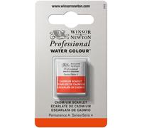 Aquarelle Professionnelle Extra-Fine - 1/2 Godet - Écarlate De Cadmium - Winsor Et Newton