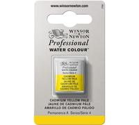 Aquarelle Professionnelle Extra-Fine - 1/2 Godet - Jaune Cadmium pâle - Winsor Et Newton