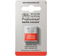 Aquarelle Professionnelle Extra-Fine - 1/2 Godet - Laque Écarlate - Winsor Et Newton