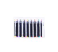 Aquarelle Stylos pinceau avec pointes de pinceau flexible - plusieurs couleurs - Ensemble de 21 @HJS90508248