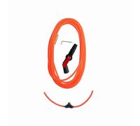 Aquascopic Tuyau Interne pour Perche Télescopique Jusqu’à 11 m - Rallonge Flexible Compatible Gardena & Hozelock - Tuyau Eau Intégré pour Nettoyage Fenêtres & Panneaux