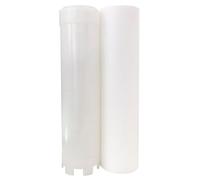 AQUAWATER, HML204597, Kit de 2 cartouches filtrantes anti sédiment 20 microns et anti tartre polyphosphate, compatible tous porte-filtres 9"3/4, durée de vie 6 mois, eau potable