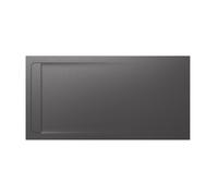 Aquos Receveur En Stonex Avec Vidage Haut Débit 2000X1000 Onyx - ROCA AP6017D03E801640