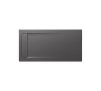 Aquos Receveur Stonex Avec Vidage 1400X700 Onyx - ROCA AP6015782BC01640