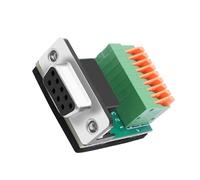 Aqvjd Adaptateur robuste DB9pin mâle/femelle vers RS485 RS422 pour une connexion sécurisée dans l'automatisation et les systèmes