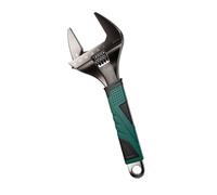 Aqvjd Clé à molette réglable à ouverture de 15,2 cm, 20,3 cm, 25,4 cm avec poignée confortable pour raccords de tuyauterie, utilisation intensive, outil