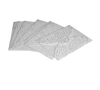 aqxreight 10 Pièces/ensemble Cartes d'invitation de Mariage d'affaires Personnalisées Sculptées Européennes Fête Fabrication Faire 3 L Cartes 'invitation de Mariage de Invitations de (004)