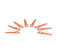 aqxreight 100 Pièces Lames de Coupe en Plastique Outils de Coupe Remplacement Accessoires d'élagage de Jardin Besoins The is do M Lames de en Plastique de Tondeuse à Gazon de -Herbe de Tondeuse à