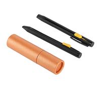 aqxreight 2 Porte-Stylos 20 Recharges de Cire, Marqueur de Tissu en Cuir à Disparition Automatique, Stylos à Disparition, Permet 2 Réglages de Recharge, à Dos Ouvert, le Remplacement soit 20 Tissus