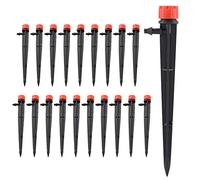 aqxreight 20 Pièces d'Irrigation Goutte à Goutte 8 Sorties, Arroseur de Jardin Dr 20 Pièces, Sortie d'Irrigation à, Goutteur de Jardin pour Une Solution 'arrosage de Efficace, Irrigation à de