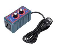 aqxreight AC Motor Speed Controller 10A Stepless Adjustment (Prise UE) | Affichage LED en temps réel, protection intégrée contre les surcharges, matériau PC durable, compatibilité maximale pour