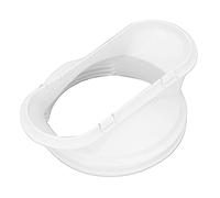 aqxreight Adaptateur de Fenêtre de Climatiseur, Connecteur de Tuyau D'échappement à Bouche Plate, Connecteur de Tube Améliore Le Refroidissement, Accessoires de Climatisation Mobiles