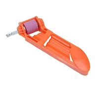 aqxreight Affûteuse de Forets Portable pour Perceuses électriques avec Entraînement par Mandrin, Angle 5/64 Po 1/2 Po, Meule en Corindon Résistante à l'usure (ORANGE)