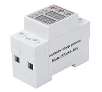 aqxreight BERM @ BEMS5-40A 230V 40A Protecteur de surintensité Numérique Intelligent Il a des Indicateurs Ov Protecteur de TensionProtecteur de CourantTensionmètreTesteur de CourantCourant Compteur