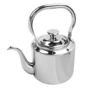 aqxreight Bouilloire en Acier Inoxydable avec Infuseur, 2,5 L (1.5L) | construction, infuseur amovible, poignée froide au toucher, compatible avec l\'induction, bec verseur facile