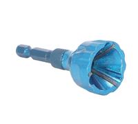 aqxreight Chanfrein d'ébavurage à 3 Cannelures avec Lames en Carbure Outil de Chanfreinage Externe pour le Métal Fibre de Verre Plastique Dur et le Nettoyeur de Trous Outil de Chanfrein