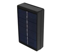 aqxreight Chargeur Solaire Portable pour Piles AA AAA | Boîtier de chargement léger et compact 1 W 4 V, idéal pour le camping, la randonnée, les voyages en plein air