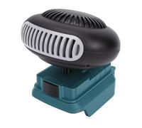 aqxreight Chauffage D'appoint sur Batterie 200W, Doubles Commandes de | Compact et portable, rotation à 360°, fonctionnement sûr, chargement USB