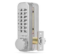 aqxreight Chiffres MiNi Serrure à Code Mécanique Mot de Passe de Porte Serrure Codée de sécurité Fabriquée dans l'ensemble de qualité Supérieure pour un Alliage Traversant étanche avec une Bonne