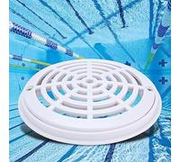 aqxreight Couvercle de Vidange Principal de Piscine Rond en ABS, 1 Pièce, Ajustement Universel pour Piscines, Piscines de Spa et, Protection Contre Les Débris de Remplacement avec Installation Facile