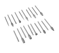 aqxreight Ensemble de Limes avec Fraises en Carbure de Tungstène 3x3mm | Construction en tungstène, Double conception, Idéal pour le meulage des métaux, Convient au bois, à la pierre et au
