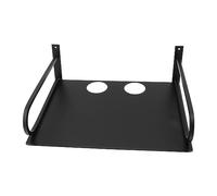aqxreight Étagère de Projecteur Montée en W Étagères de Projecteur Flottantes en Aluminium pour Routeur Boîtier TV Lecteur DVD Boîte de Câble Étagère Blanche : l'étagère TV Comporte une