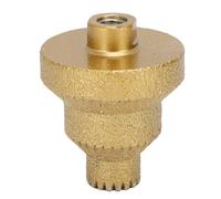 aqxreight Foret étagé diamanté, Alésoir Conique diamanté, 20 Mm, 35 Mm, 50, pour le Travail du Bois, le Carrelage, la Pierre, avec Tige M14, Acier allié, émeri