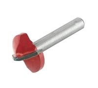 aqxreight Fraise à Bois à Rainure en V en Carbure de Tungstène avec Lame en Acier de Haute qualité, Arbre de 6 Mm pour Outils de Travail du Bois CNC et Manuels (6*22mm*120°)