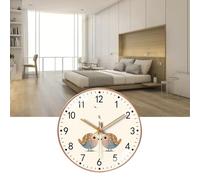aqxreight Horloge Murale Non Ticking 8 Pouces Simple Quartz Mouvement Home Decoration Home pour Chambre à Coucher Modern Minimalist De Wall Clockhome Clockmodern ClockDecorative Clocknon