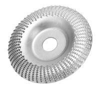 aqxreight Meule 125mm Disque de Meuleuse en Acier au Carbone sans Soudure pour le Façonnage du Bois Sculpture Mise en Forme Efficace dans la Meule Disque de Meuleuse Roue de Sculpture Roue de Mise