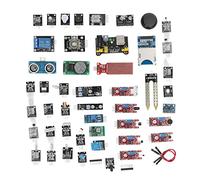 aqxreight Module de Capteur 45 Pièces, Carte d'horloge, Module de Capteur de Température, Kit de Composants électroniques pour Micro, Tel Que pour Les Pi, Le 45 Pièces a utilisé la compatibilité