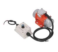 aqxreight Moteur de Vibration du Béton 30 W 4000 Tr/min Moteur Vibrant CC sans Balais avec Contrôleur de Vitesse pour la Construction Minière, la des Aliments, Boîtier en Alliage d'aluminium IP65