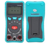 aqxreight Multimètre Numérique Portable PTM19B Testeur de Diode de Tension sans Contact Équipement de Test Conception Compacte Multimètre Facile Numérique à Plage Automatique Test