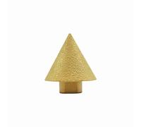 aqxreight Outil de Chanfreinage brasé au Diamant pour Meuleuse d'angle et Perceuse à Main - Mèche de Biseautage Résistante à l'usure pour Carrelage, Marbre, Granit, Pierre - Forage Précis, (Mèche