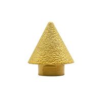 aqxreight Outil de Chanfreinage brasé au Diamant pour Meuleuse d'angle et Perceuse à Main - Mèche de Biseautage Résistante à l'usure pour Carrelage, Marbre, Granit, Pierre - Forage Précis, (Mèche