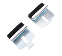 aqxreight Paire de Stabilisateurs de Fenêtre de Porte Support de Stabilisateur de Feutre de Fenêtre de Porte en Métal Joint de Remplacement pour et de de WINDO de Rail de de Feutre de de
