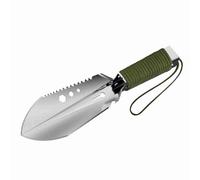 aqxreight Pelle de Camping Multi-Outils 8 en 1 Pelle à Main Portable en Plein Air avec Pochette de Rangement pour la Randonnée, Le Jardinage de la Paracorde en Acier Est pour clé à Scie, Ouvre-Lame