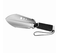 aqxreight Pelle de Camping Multi-Outils 8 en 1 Pelle à Main Portable en Plein Air avec Pochette de Rangement pour la Randonnée, Le Jardinage de la Paracorde en Acier Est pour clé à Scie, Ouvre-Lame