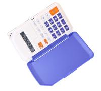 aqxreight Petite Calculatrice Calculatrice d'étudiant Multifonctionnelle Colorée Portative avec Couvercle Rabattable pour Les Enfants