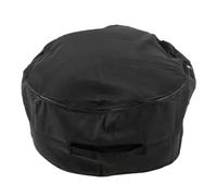 aqxreight Petite Housse de Pouf, Solution de Rangement (BLACK) | Matériau en tissu, décoloration, doux, rangement polyvalent, design pratique, moderne.