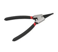 aqxreight Pince à Circlips Droite Externe, Pointe de 125 Mm, 0,4 Mm, Pince à Ressort en Acier au Carbone pour Automobile et Machines, Poignée Ergonomique Antidérapante pour une Installation et un
