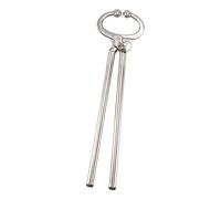 aqxreight Pince à Nez de Vache en Acier Inoxydable, Outil de Nez de Bétail à Verrouillage Automatique pour la Gestion Humaine du Bétail dans les Fermes et les Ranchs