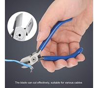 aqxreight Pince Diagonale électronique de 5 Pouces, Pince Coupante de Câble, Outil de Coupe de Fil TU-18, Diagonale Facile à Confortable, à Câble, à, Coupante Latérale, Coupe-fil