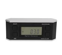 aqxreight Rapporteur Numérique 4x90 ° LCD Inclinomètre électronique Détecteur d'angle Outil de Mesure d'angle sans Magnétique sans Rétro-éclairage Est Robuste et avec un InclinomètreRapporteur