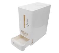 aqxreight Récipient à Riz Hermétique et Grande capacité (Grande taille) | PP+PET+APS,pour céréales,facile,peu encombrant,recharge pratique