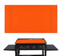aqxreight Tapis de Cuisson en Silicone de 91,4 Cm pour - Housse de Barbecue de qualité Alimentaire, Protection de Terrasse Antirouille Toutes Saisons, Ajustement personnalisé pour Plaques de Cuisson