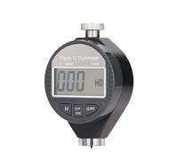 aqxreight Testeur de dureté Numérique Duromètre Portable pour Caoutchouc, Plastique, Cuir, Cire, Graisse Composée, Large Plage de Mesure, écran LCD, Construction en Acier allié, Boîte de Rangement (D)
